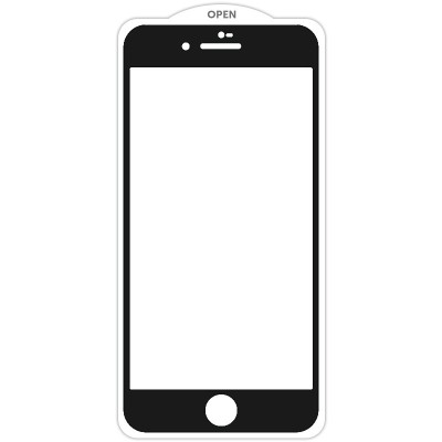 Захисне скло SKLO 5D (тех.пак) для Apple iPhone 7 / 8 / SE (2020) (4.7") Чорний / Біла підкладка Захисне скло SKLO 5D (тех.пак) для Apple iPhone 7 / 8 / SE (2020) (4.7") Чорний / Біла підкладка