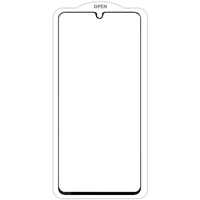Захисне скло SKLO 5D (тех.пак) для Oppo A57s / A77 / A77s Чорний / Біла підкладка