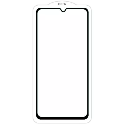 Захисне скло SKLO 5D (тех.пак) для Oppo Reno 13 FS 5G / 13 F 4G/5G Чорний / Біла підкладка