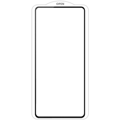 Захисне скло SKLO 5D (тех.пак) для Realme 11 4G Чорний / Біла підкладка
