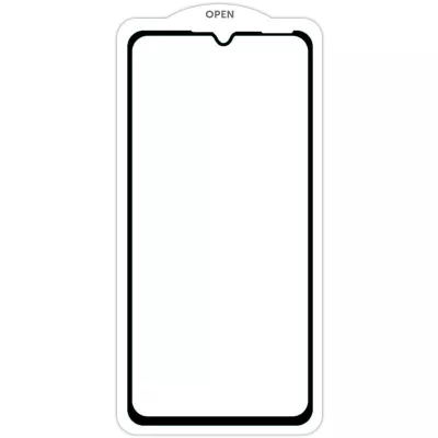Захисне скло SKLO 5D (тех.пак) для Samsung A30s/A50/A50s/M30 /M30s/M31/M21/M21s Чорний / Біла підкладка