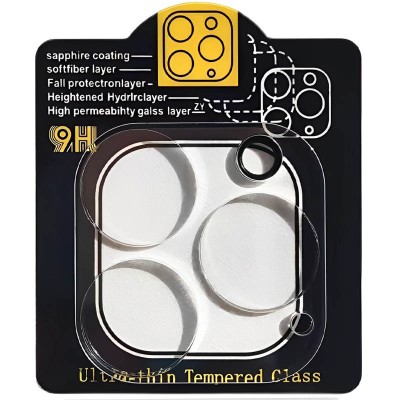 Захисне скло на камеру Full Block (тех.пак) для Apple iPhone 11 Pro (5.8") / 11 Pro Max (6.5") Прозорий Захисне скло на камеру Full Block (тех.пак) для Apple iPhone 11 Pro (5.8") / 11 Pro Max (6.5") Прозорий