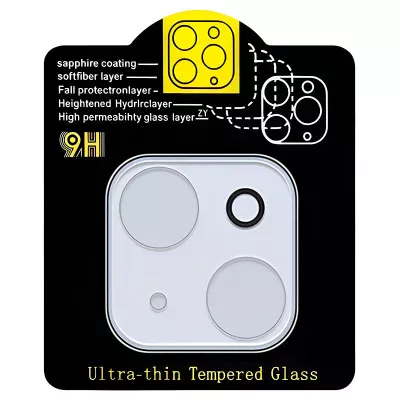 Захисне скло на камеру Full Block (тех.пак) для Apple iPhone 13 mini (5.4") / 13 (6.1") Прозорий