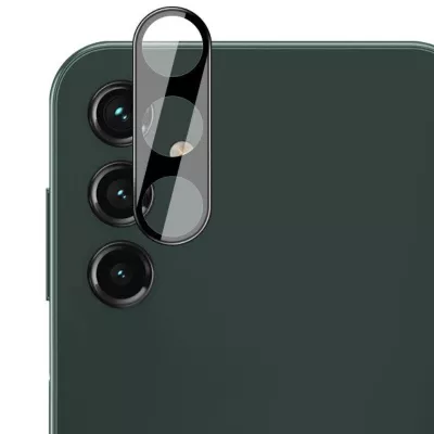 Захисне скло на камеру Full Block (тех.пак) для Samsung Galaxy S23 FE Чорний