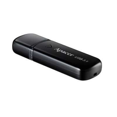 Накопичувач Apacer 128GB USB 3.2 Type-A AH355 Чорний (AP128GAH355B-1)