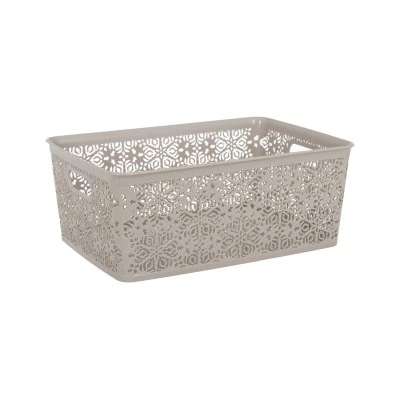 Корзина VIOLET HOUSE 0504 №4 Ажур CAPPUCHINO б/кр. 14 л (0504 №4 Ажур CAP б/кр. 14 л)