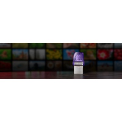 Накопичувач Kingston 256GB USB 3.2 Type-A + Type-C DT microDuo 3C R200MB/s (DTDUO3CG3/256GB) Накопичувач Kingston 256GB USB 3.2 Type-A + Type-C DT microDuo 3C R200MB/s (DTDUO3CG3/256GB)