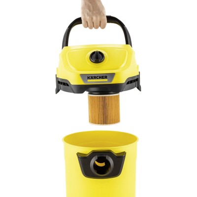 Пилосос професійний Karcher WD 3 V-17/4/20 1000Вт контейнер 17л 4.53кг (1.628-127.0)