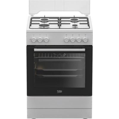 Плита Beko комбінована, 66л, 60x60см, конвекція, білий (FBM62120WD)