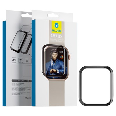 Полімерна 3D плівка Blueo High-Molecule для Apple Watch 7/8/9 45mm Чорний Полімерна 3D плівка Blueo High-Molecule для Apple Watch 7/8/9 45mm Чорний