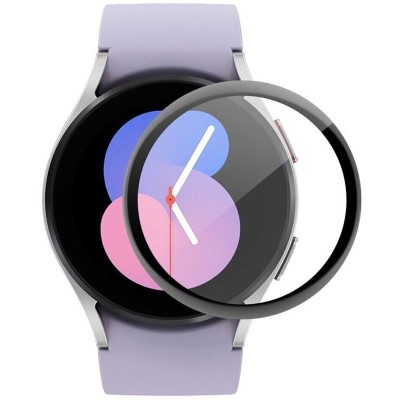 Полімерна плівка 3D (full glue) (тех.пак) для Samsung Galaxy Watch 5 40mm Чорний