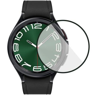 Полімерна плівка 3D (full glue) (тех.пак) для Samsung Galaxy Watch 6 40mm Чорний Полімерна плівка 3D (full glue) (тех.пак) для Samsung Galaxy Watch 6 40mm Чорний
