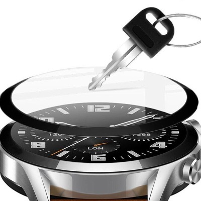 Полімерна плівка 3D (full glue) (тех.пак) для Samsung Galaxy Watch Ultra Чорний Полімерна плівка 3D (full glue) (тех.пак) для Samsung Galaxy Watch Ultra Чорний