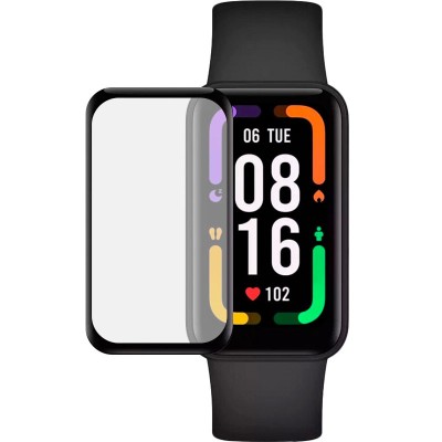 Полімерна плівка 3D (full glue) (тех.пак) для Xiaomi Redmi Smart Band Pro Чорний Полімерна плівка 3D (full glue) (тех.пак) для Xiaomi Redmi Smart Band Pro Чорний