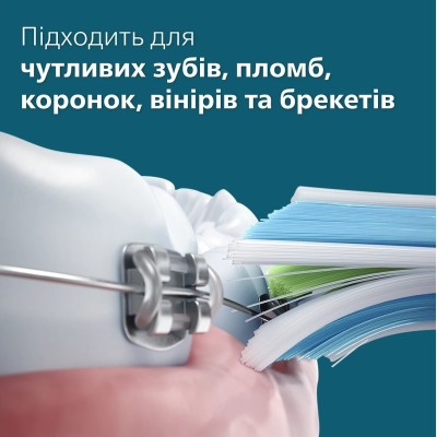 Щітка зубна електр. Philips, Sonicare 4100 Series, 31т. колив/хв, насадок-1, зелений