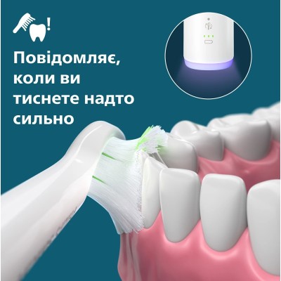 Щітка зубна електр. Philips, Sonicare 7100 Series, 62т. колив/хв, насадок-1, футляр, білий (HX7420/01) Щітка зубна електр. Philips, Sonicare 7100 Series, 62т. колив/хв, насадок-1, футляр, білий (HX7420/01)