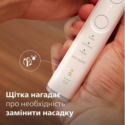 Щітка зубна електр. Philips, Sonicare 7100 Series, 62т. колив/хв, насадок-1, футляр, білий (HX7420/01) Щітка зубна електр. Philips, Sonicare 7100 Series, 62т. колив/хв, насадок-1, футляр, білий (HX7420/01)