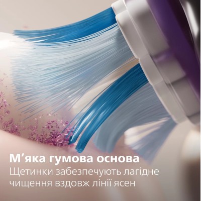 Щітка зубна електр. Philips, Sonicare 7100 Series, 62т. колив/хв, насадок-1, футляр, чорний (HX7421/01)