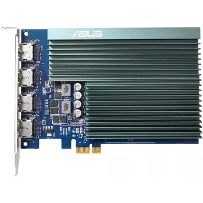 Відеокарта ASUS GeForce GT 730 2GB GDDR5 Silent low profile 4 HDMI GT730-4H-SL-2GD5 (90YV0H20-M0NA00)