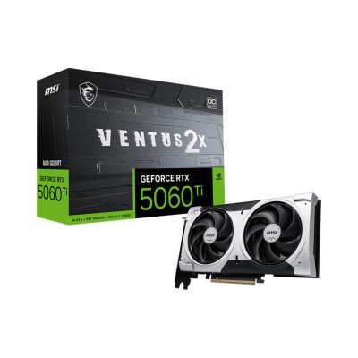 Відеокарта MSI GeForce RTX 5060 Ti 8GB GDDR7 VENTUS 2X OC PLUS (912-V536-001)