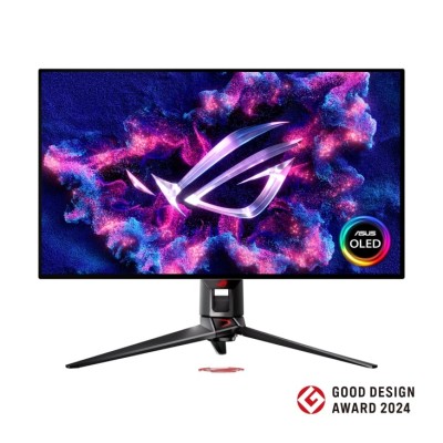 Монітор Asus 31.5" ROG Swift PG32UCDP 2xHDMI, DP, USB-C, 3xUSB, OLED, 3840x2160, 240Hz, 0.03ms, DCI-P3 99%, AdaptiveSync, HAS, H Монітор Asus 31.5" ROG Swift PG32UCDP 2xHDMI, DP, USB-C, 3xUSB, OLED, 3840x2160, 240Hz, 0.03ms, DCI-P3 99%, AdaptiveSync, HAS, H