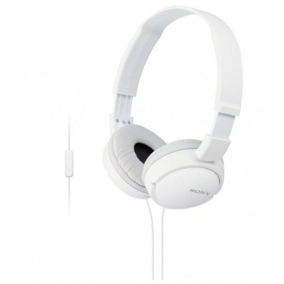Навушники On-ear Sony MDR-ZX110AP 3.5 mini-jack, Mic, Білий