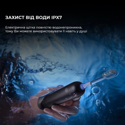 Електрична зубна щітка Mova Fresh Pro Black (ATB15A-BK)