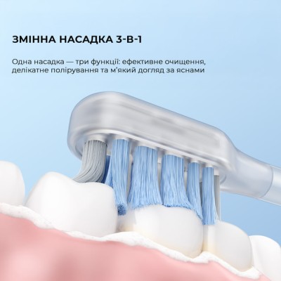 Електрична зубна щітка Mova Fresh Pro Black (ATB15A-BK)