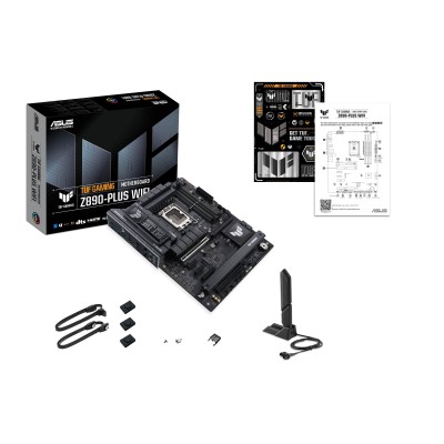 Материнcька плата ASUS TUF GAMING Z890-PLUS WIFI s1851 Z890 4xDDR5 M.2 DP HDMI Wi-Fi BT ATX (90MB1IQ0-M0EAY0)