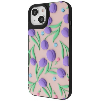 Чохол WAVE Doodle Case iPhone 13/14 flowers