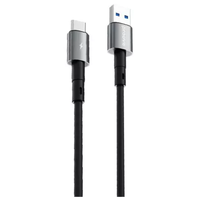 Кабель Proove Silicraft USB to Type-C 3A (1m) black (CCSC15001201)