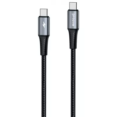 Кабель Proove WireX Pro Type-C to Type-C 100W (1.5m) black (CCWX11002201)