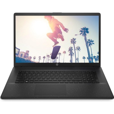 Ноутбук HP 17-cn4013ua 17.3" FHD IPS AG, Intel 3-100U, 16GB, F512GB, UMA, DOS, чорний