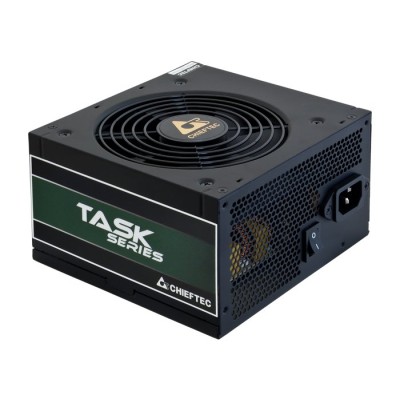 Блок живлення CHIEFTEC Task (500W), >85%, 80+ Bronze, 120мм, 1xMB 24pin(20+4), 1xCPU 8pin(4+4), 3xMolex, 5xSATA, 1xPCIe 8pin(6+2