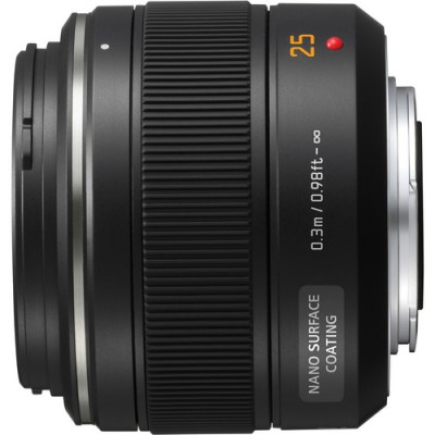 Об'єктив Panasonic Micro 4/3 Lens 25mm F/1.7 (H-H025ME-K)