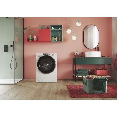 Пральна машина Candy фронтальна, 14кг, 1400, A, 67см, дисплей, пара, інвертор, білий (RP4146BWMBC/1-S)