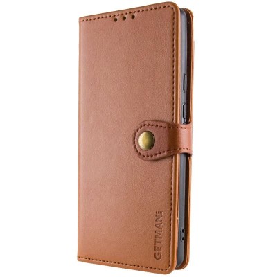 Шкіряний чохол-книжка GETMAN Gallant (PU) для Xiaomi Redmi A5 (Europe version) Коричневий