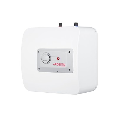 Водонагрівач електр. ARDESTO компакт, 15л, 1,2кВт, монтаж над мийкою, мех. кер-ння, A, Італія, біло-сірий (3100841)