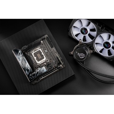 Материнcька плата ASUS ROG STRIX Z890-I GAMING WIFI s1851 Z890 2xDDR5 M.2 DP USB Type-C Wi-Fi BT mITX (90MB1IC0-M0EAY1) Материнcька плата ASUS ROG STRIX Z890-I GAMING WIFI s1851 Z890 2xDDR5 M.2 DP USB Type-C Wi-Fi BT mITX (90MB1IC0-M0EAY1)