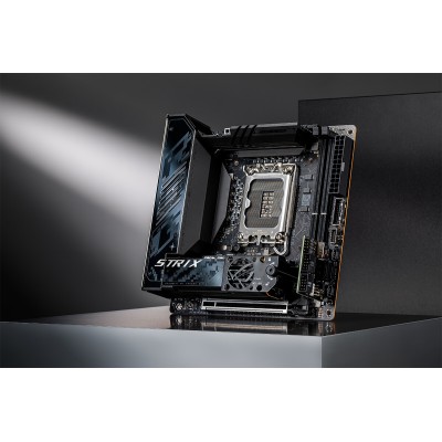 Материнcька плата ASUS ROG STRIX Z890-I GAMING WIFI s1851 Z890 2xDDR5 M.2 DP USB Type-C Wi-Fi BT mITX (90MB1IC0-M0EAY1) Материнcька плата ASUS ROG STRIX Z890-I GAMING WIFI s1851 Z890 2xDDR5 M.2 DP USB Type-C Wi-Fi BT mITX (90MB1IC0-M0EAY1)