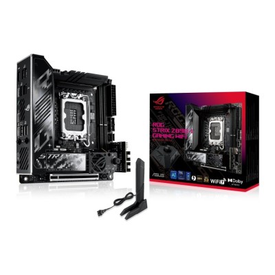 Материнcька плата ASUS ROG STRIX Z890-I GAMING WIFI s1851 Z890 2xDDR5 M.2 DP USB Type-C Wi-Fi BT mITX (90MB1IC0-M0EAY1) Материнcька плата ASUS ROG STRIX Z890-I GAMING WIFI s1851 Z890 2xDDR5 M.2 DP USB Type-C Wi-Fi BT mITX (90MB1IC0-M0EAY1)