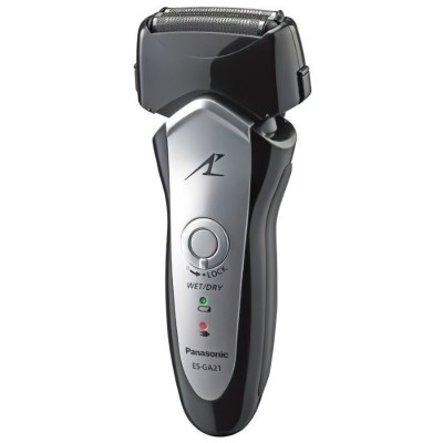 Бритва електр. Panasonic сіткова, 13000 об/хв, бритв.головок-3, Li-Ion, сух.+волог., кейс, срібно-чорний (ES-GA21-S820) Бритва електр. Panasonic сіткова, 13000 об/хв, бритв.головок-3, Li-Ion, сух.+волог., кейс, срібно-чорний (ES-GA21-S820)