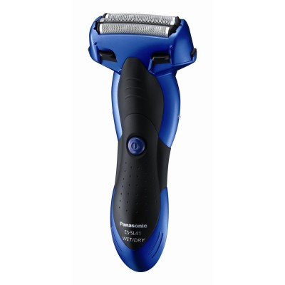 Бритва електр. Panasonic сіткова, 7600  об/хв, бритв.головок-3, Li-Ion, сух.+волог., тример, чорно-синій (ES-SL41-A520)