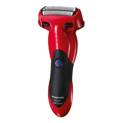 Бритва електр. Panasonic сіткова, 7600  об/хв, бритв.головок-3, Li-Ion, сух.+волог., тример, чорно-червоний (ES-SL41-R520)