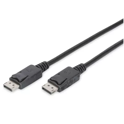 Кабель DIGITUS DisplayPort (M/M), 5м, чорний (AK-340100-050-S)