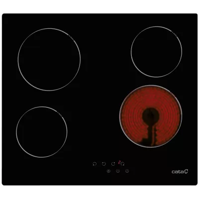 Варильна поверхня Cata електрична склокерамічна, 60см, TN 604, чорний (08040011)