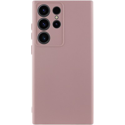 Чохол Silicone Cover Lakshmi Full Camera (AA) для Samsung Galaxy S24 Ultra Рожевий / Pink Sand