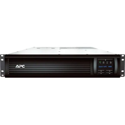 Джерело безперебійного живлення APC Smart-UPS 3000VA/2700W, RM 2U,LCD, USB, SmartConnect, 8xC13, 1xC19 (SMT3000RMI2UC)