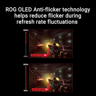 Монітор Asus 26.5" ROG Strix XG27ACDNG 2xHDMI, DP, USB-C, 3xUSB, OLED, 2560x1440, 360Hz, 0.03ms, DCI-P3 99%, AdaptiveSync, Pivot Монітор Asus 26.5" ROG Strix XG27ACDNG 2xHDMI, DP, USB-C, 3xUSB, OLED, 2560x1440, 360Hz, 0.03ms, DCI-P3 99%, AdaptiveSync, Pivot