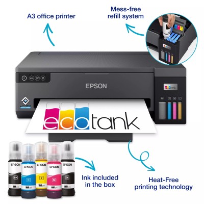 Принтер ink color A3 Epson EcoTank L11050 20_30 ppm USB Wi-Fi 4 inks (C11CK39403)